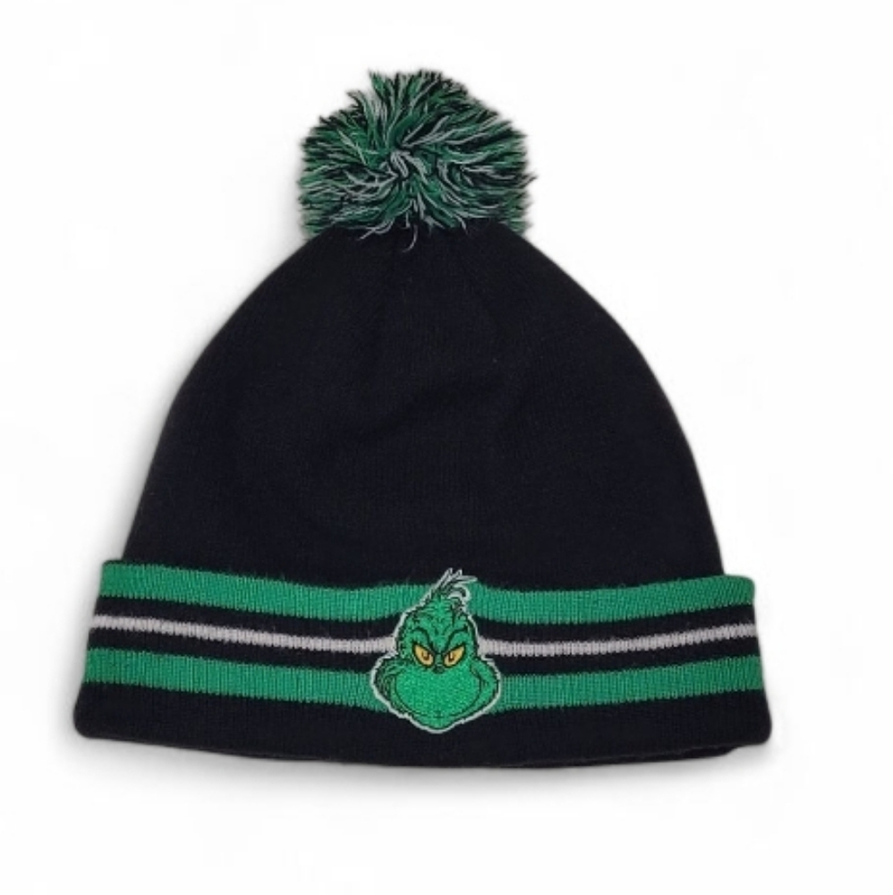 THE GRINCH Pom Pom Beanie Hat